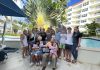 Aruba Tourism Authority honors loyal visitors at Marriott’s Ocean Club! Mr. Antoine & Mrs. Vera Chaker