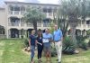 Aruba Tourism Authority honors loyal visitors at Bucuti & Tara Beach Resort! Mr. Greg Drew & Mrs. Marj Rooney