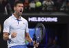 Djokovic reaches the Australian Open quarterfinals, matching Federer’s Grand Slam record