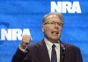 NRA chief Wayne LaPierre says he’s resigning days before trial scrutinizing his leadership, spending
