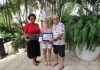The Aruba Tourism Authority honors loyal visitors at Renaissance Ocean Suites! Mr. Larry & Mrs. Laura Peterson
