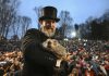 Punxsutawney Phil predicts an early spring at Groundhog Day festivities