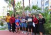 Aruba Tourism Authority honors loyal visitors at Costa Linda Beach Resort! Edward & Adeline Davidson