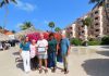 Aruba Tourism Authority honors loyal visitors at Playa Linda Beach Resort! Mr. Kenneth & Mrs. Barbara Varga