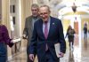 Government funding bill advances as Senate works to beat midnight shutdown deadline