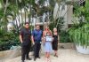 Aruba Tourism Authority honored loyal visitors at Renaissance Wind creek Aruba Resort! Ms. Aubrey Fundakowski