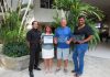 Aruba Tourism Authority honors loyal visitors at Renaissance Ocean Suites! Mr. Thomas & Mrs. Laurie Mattle