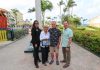 Aruba Tourism Authority honors loyal visitors at Casa del Mar! Mr. William Shea & Mrs. Donna Shea