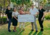 The Hilton makes a much-needed donation to FPNC