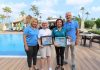 Aruba Tourism Authority honored loyal visitors at Manchebo Beach Resort & Spa Aruba! Mrs. Priscilla Mitchell