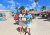Aruba Tourism Authority honored loyal visitors at Playa Linda Beach Resort! Mr. Mike & Mrs. Jeannette Wells