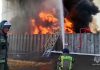 Ukraine claims its drones hit a Russian oil facility, sparking a huge blaze