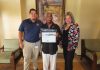 Aruba Tourism Authority honored a loyal visitor at Marriott Aruba Surf Club! Mr. Cornell Hughes