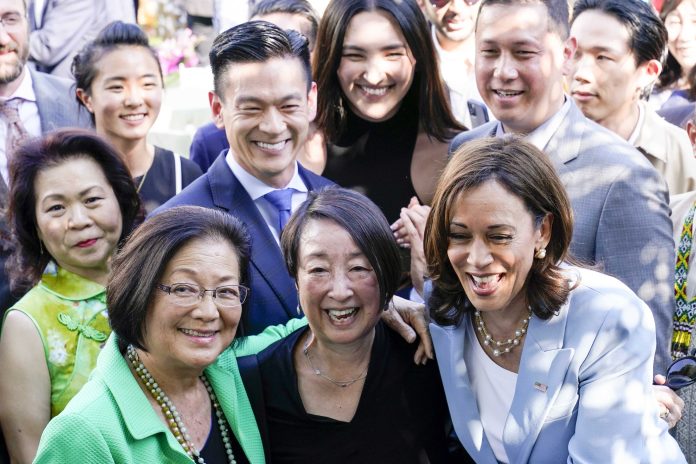 Election 2024 Harris Asians