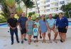 Aruba Tourism Authority honored loyal visitors at Marriott Aruba Ocean Club! Mr. George & Sherill Godfrey