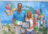 Aruba Tourism Authority honored loyal visitors at Costa Linda Beach Resort! Mr. Michael & Mrs. Maria Meschino