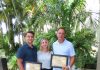 Aruba Tourism Authority honored loyal visitors at Renaissance Wind Creek Aruba Resort! The Paulos Family