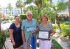 Aruba Tourism Authority honored loyal visitors at Costa Linda Beach Resort! Mr. Raymond & Mrs. Marianna Provancher