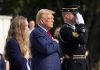 Trump issues statement from Gold Star families defending Arlington Cemetery visit and ripping Harris