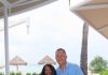 Aruba Tourism Authority honored loyal visitors at Divi Aruba Phoenix Beach Resort! Mr. Luis & Mrs. Mashama Torres