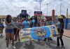 High school students of Oranjestad enjoyed their school parade!
