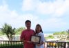 Aruba Tourism Authority honored loyal visitors at the Ritz Carlton Aruba; Mr. David and Mrs. Helem Kim