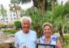 Aruba Tourism Authority honored loyal visitors at Costa Linda Beach Resort! Mr. John and Mrs. Elaina Puglisi