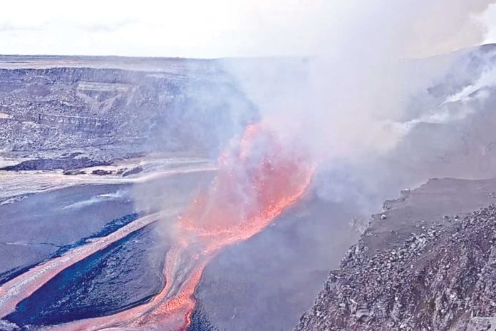 Hawaii Kilauea Volcano