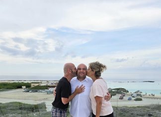 Aruba to me: Steven and Angela Fulco