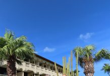 Aruba Tourism Authority Honors Loyal Visitors at Bucuti & Tara Boutique Beach Resort! Mr. Michael & Mrs. Anita Layser