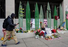 National Guard member shot in DC has shown positive signs, West Virginia governor says