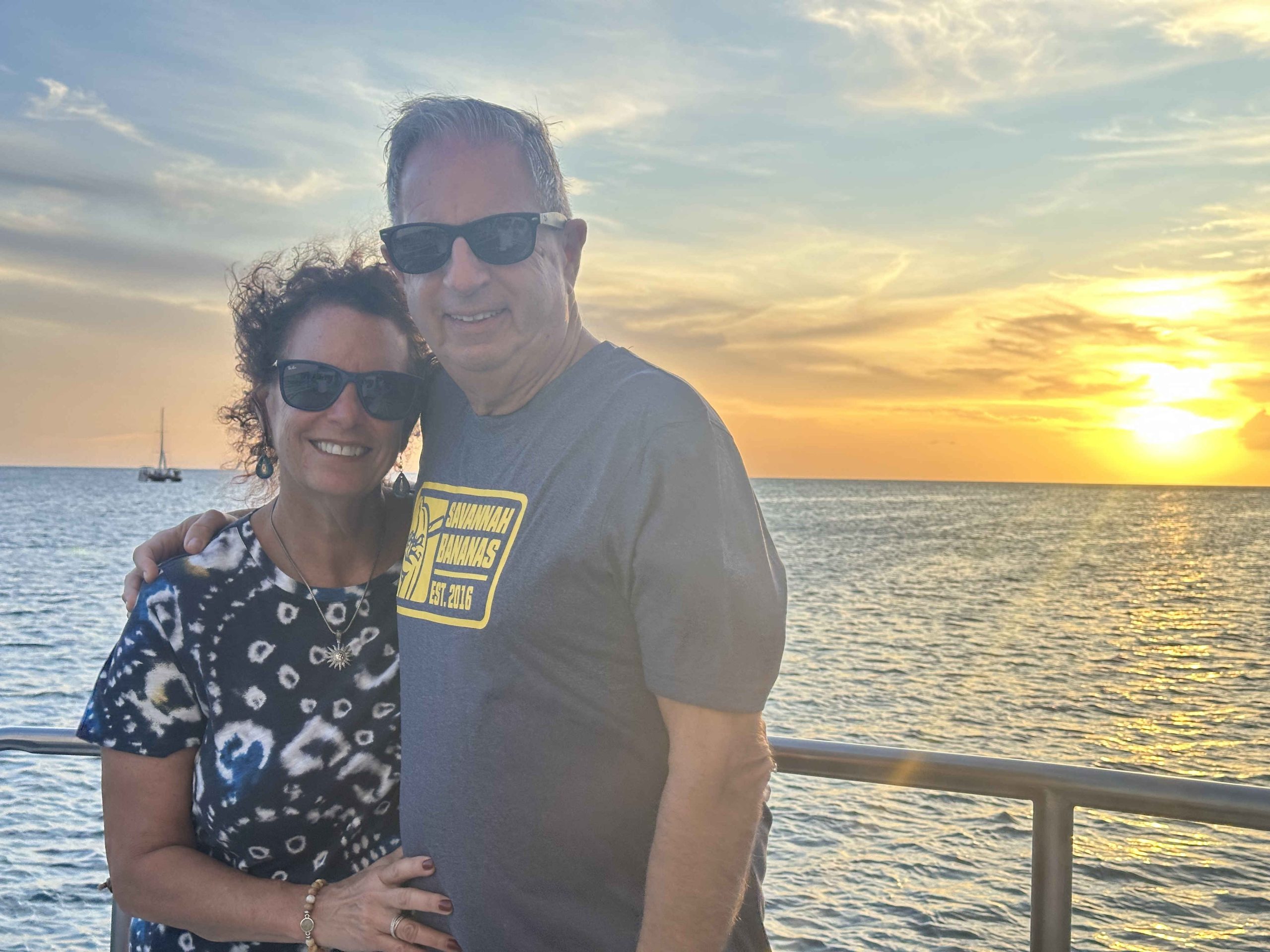 Aruba To Me: Lisa & Mark Baratz