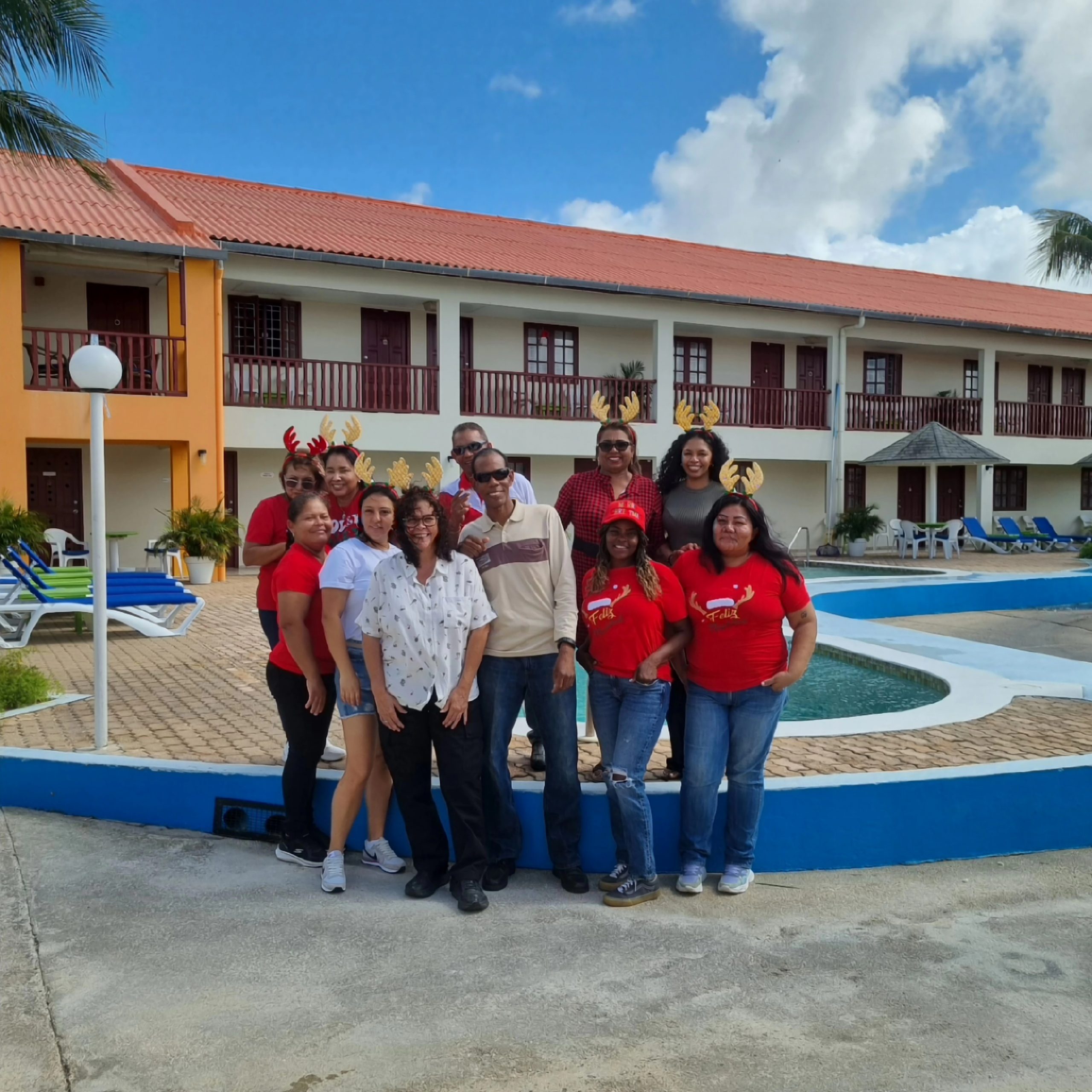 Aruba Quality Apartments Hosts Festive Christmas Lunch with employees