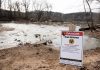 Massive sewage spill flowing into Potomac River upstream from Washington