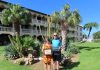 Kevin and Margaret Burke honored as loyal visitors at Bucuti & Tara Beach Resort!