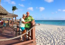 Skipp y Winnie Speed: A couple from Hudson, NY, who loves Aruba