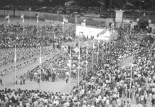 The First Celebrations of the Anthem and Flag