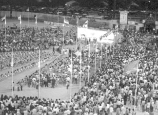 The First Celebrations of the Anthem and Flag