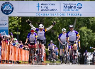 “Trek Across Maine” rallies for lung health