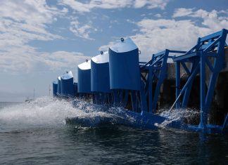 New wave: sea power turned into energy at Los Angeles port