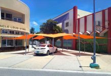 A.T.A. Replaces Canopies Near Uncle Louis Store Monument