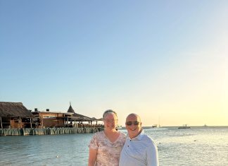 Aruba To Me; Ted and Elizabeth Holleb