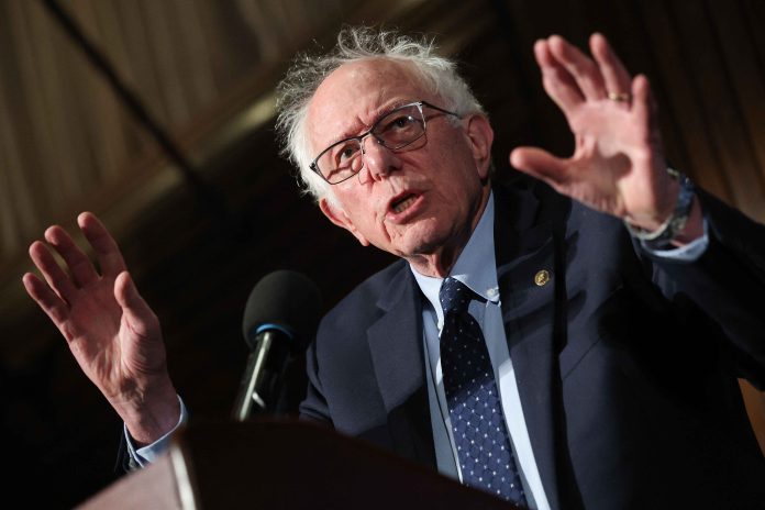 Bernie Sanders Speaks At The National Press Club