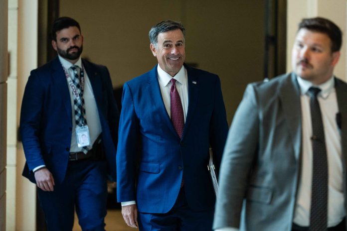 CIA Director Ratcliffe And other Top Intelligence Officials Arrive For Closed Senate Hearing