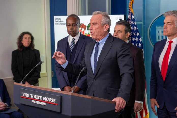 White House Announcement Of New Dietary Guidelines