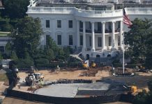 Trump touts latest White House renovation: a new helipad