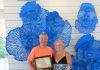 Aruba Tourism Authority honored loyal visitors at Divi Phoenix Beach Resort! Mr. Raymond and Mrs. Donna Koster