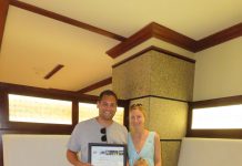 Aruba Tourism Authority honored loyal visitors at Marriott’s Aruba Surf Club! Mr. Robert and Mrs. Alyssa Andersen