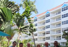Aruba Tourism Authority honored loyal visitorsat Marriott’s Aruba Ocean Club! Mr. Jeff and Mrs. Sherry Courterier