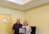 Aruba Tourism Authority honored loyal visitors at La Cabana Beach Resort & Casino! Mr. Domenica & Paul Dattolo